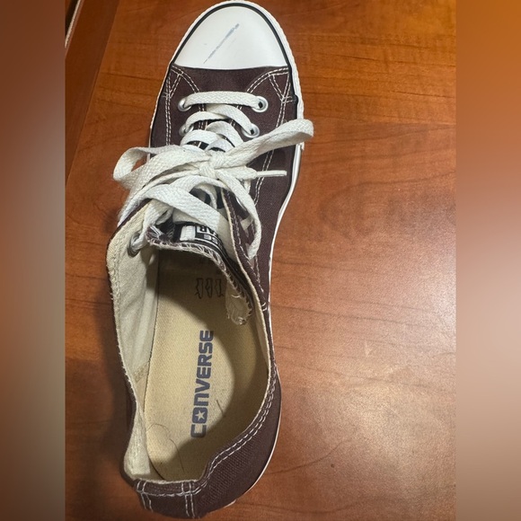 Converse Beige High-Top Sneakers - Picture 11 of 13